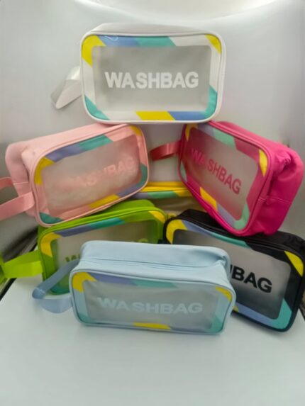 Waterproof Rectangular Colored Washbag