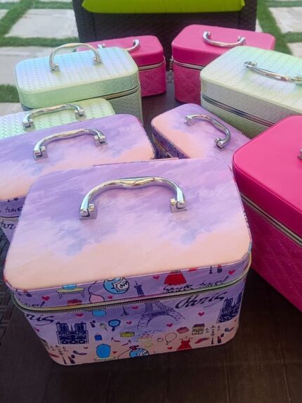 Set of 3 Cosmetic Makeup/Accessories/Nails Organizer Box