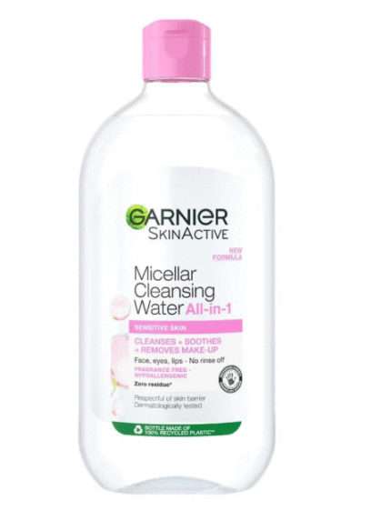 Garnier Micellar Cleansing Water Pink For Sensitive Skin_Face Care